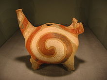 Pottery of the Mississippi Culture.