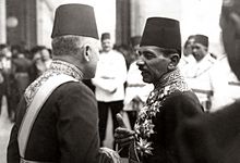 Ali Maher Pasha shortly before his release around 1940