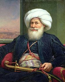 Muhammad Ali Pasha, painting by Auguste Couder 1840