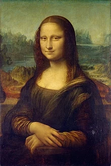 Mona Lisa of La Gioconda (1503-1519)-Louvre, Parijs, Frankrijk