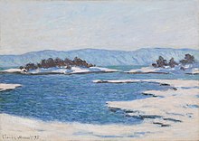 Fjord à Christiania , painting by Claude Monet (1895).