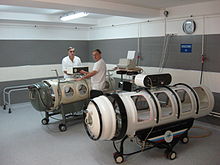 Hyperbarická komora Monoplace, Srbsko.