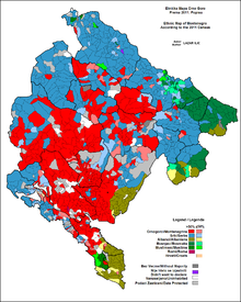 Distribution of ethnic groups by municipality 2011