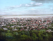 View of the city centre from Mont Royal (1902)