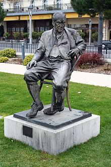 Nabokov Monument in Montreux