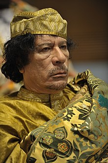 Muammar Gheddafi il leader della Libia morto nel 2011. Dopo la sua morte la Libia è stata alle prese con il conflitto
