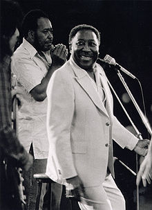 Muddy Waters-Chicago Blues musician Mid 70´s