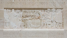 Signing of the Edict depicted on the Geneva Reformation Monument