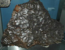 Meteorito de Murnpeowie, um meteorito de ferro