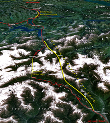 The new Gotthard Base Tunnel, together with the planned Zimmerberg Base Tunnel, forms the northern part of the Gotthard axis of the NRLA.