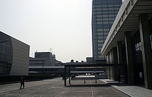 NHK broadcasting center in the Jinnan district, Shibuya, Tokyo.