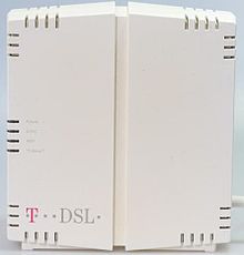 DSL modem (NTBBA) of the second generation, manufacturer Siemens