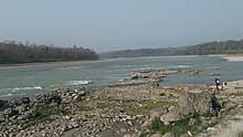 Narayani rivier in Chitwan