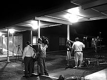 Equipes de jornalistas cobrindo o desaparecimento de Holloway, 10 de junho de 2005