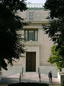 Gebouw van de Nationale Academie van Wetenschappen van de Verenigde Staten, in Washington, D.C.