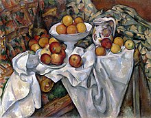 Paul Cézanne: Appels en sinaasappels circa 1899  
