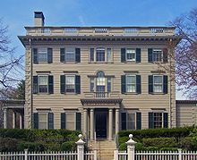 Nelson W. Aldrich House, Rhode Islandin historiallisen seuran päämaja Providencessa, Rhode Islandissa, Yhdysvalloissa.  