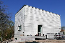 Bauhaus Museum, during the construction phase 2019