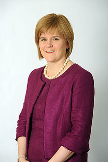 Nicola Sturgeon é o Primeiro Ministro da Escócia.