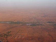 Landscape in the southwest of Niger