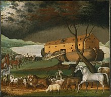 Nooan arkki, kirjoittanut Edward Hicks  