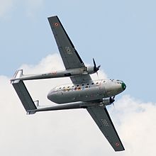 de voormalige Armée de l'Air's Nord 2501 Noratlas in 2009 gerestaureerd en bewaard.