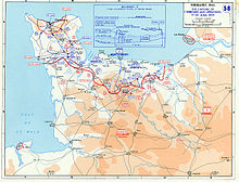 Landing in Normandy, situation until 30 June 1944