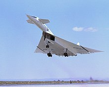 North American XB-70 with canard wing