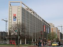 Hoofdkwartier van de National Public Radio, gevestigd op Mount Vernon Square  
