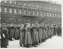 Oath-taking by Red Army soldiers, 1919