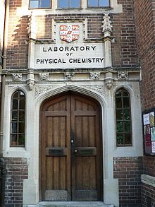 Antigo Laboratório de Físico-Química, Cambridge Inglaterra