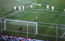 Ronaldo scoring the winning goal in the 1997 European Cup Winners' Cup final
