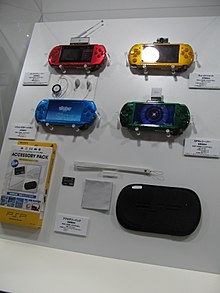 Una galería de la última versión de los sistemas PSP.  