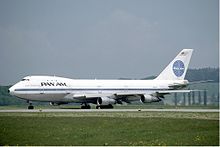Pan Am was de eerste luchtvaartmaatschappij die de 747 gebruikte.  