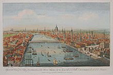 View of London 1751
