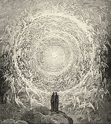 Gustave Doré's afbeelding van de hemel uit de Goddelijke Komedie