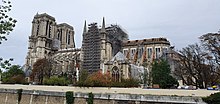 Notre Dame in November 2019 (after the fire).