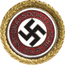 NSDAP party badge (banned in some states)