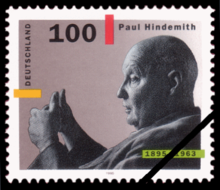 Stamp for the 100th birthday 1995