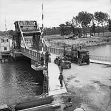The Pegasus Bridge under Allied Control