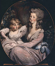 Peggy Shippen Arnold in hči, sir Thomas Lawrence