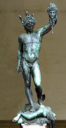 Benvenuto Cellini "Perseus Medusa peaga" (1554)