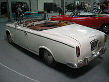 Peugeot 403 Cabriolet (known from the TV series Columbo)