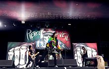 Pierce the Veil on the club stage at Rock am Ring, 2013