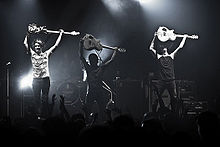 Pierce the Veil in March 2009