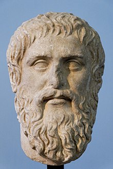 Buste af Platon  
