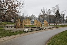 Locked playground in Stuttgart in March 2020