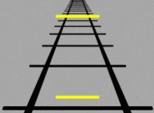 As linhas amarelas têm o mesmo comprimento. Clique no nome na parte inferior da imagem para obter uma explicação.
