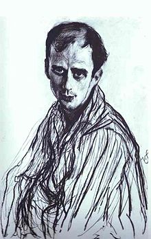 Mikhail Fokine en 1909 par Valentin Serov