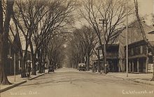 Avenida Unión, alrededor de 1910  